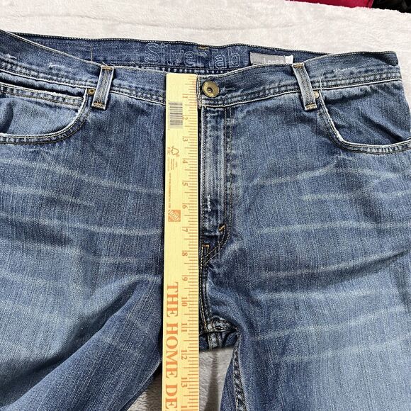 SilverTab Levi's Jeans Men 36x33 Loose Relaxed Blue Denim Y2K Vintage - Picture 11 of 15